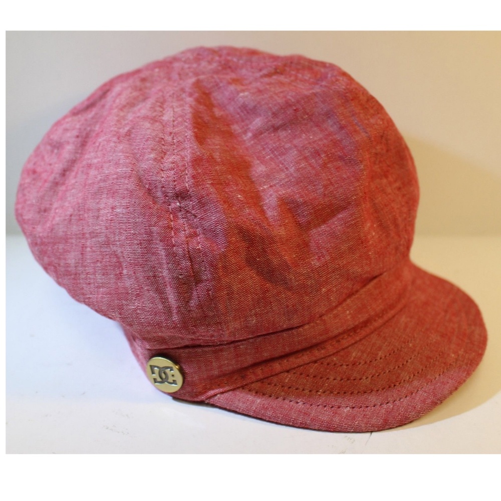 DC Shoes Co Red Womens Unstructured Hat Cap NEW